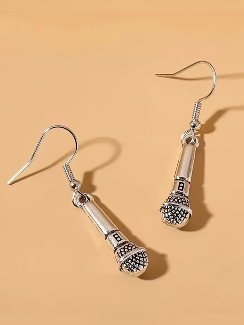Microphone Dangle Earrings